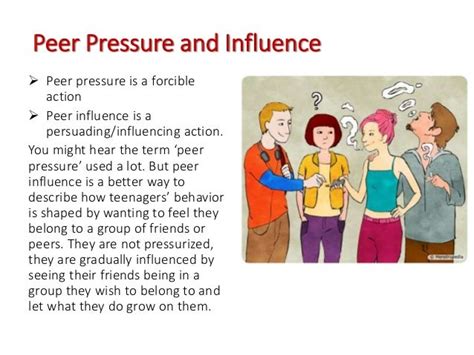 Peer Pressure: How Peers Influence Your Child .